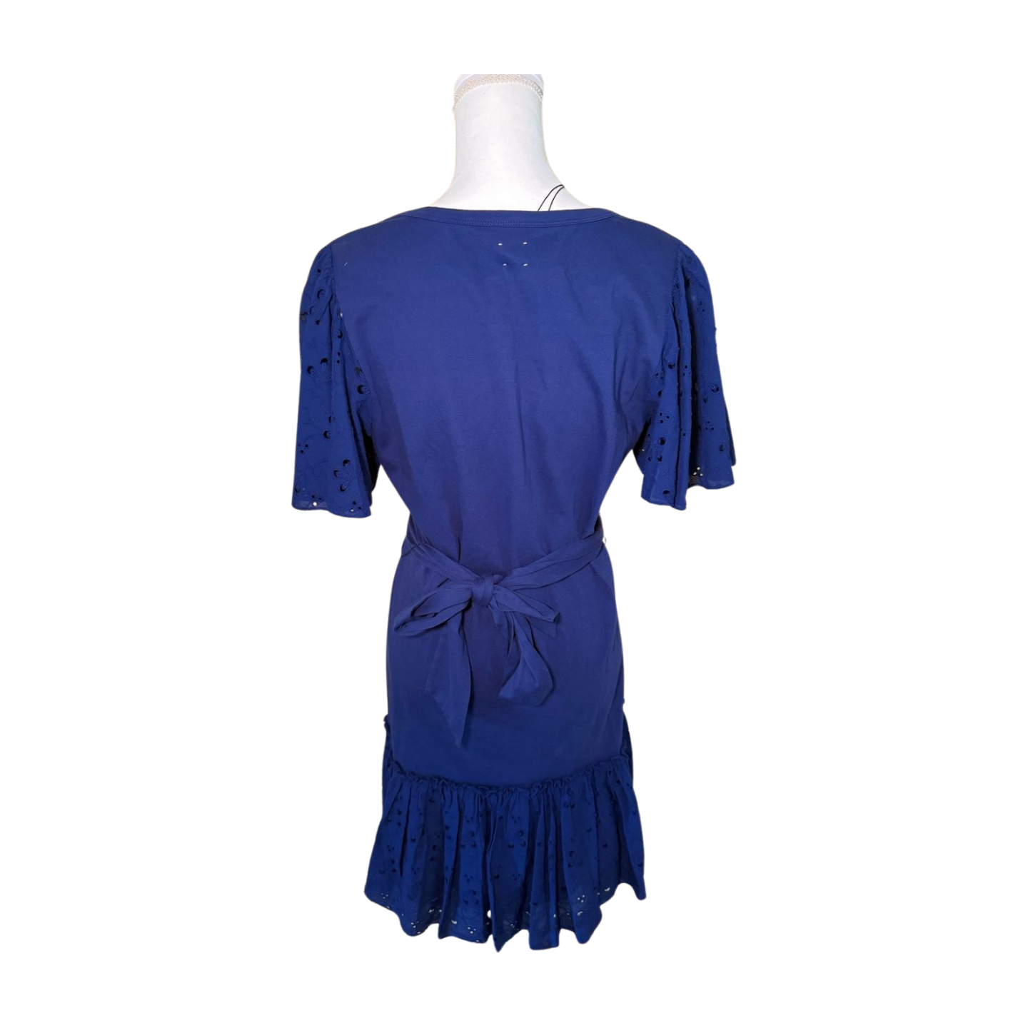 New La Vie Rebecca Taylor Sweet Pea Tie Waist Dress, Size Large