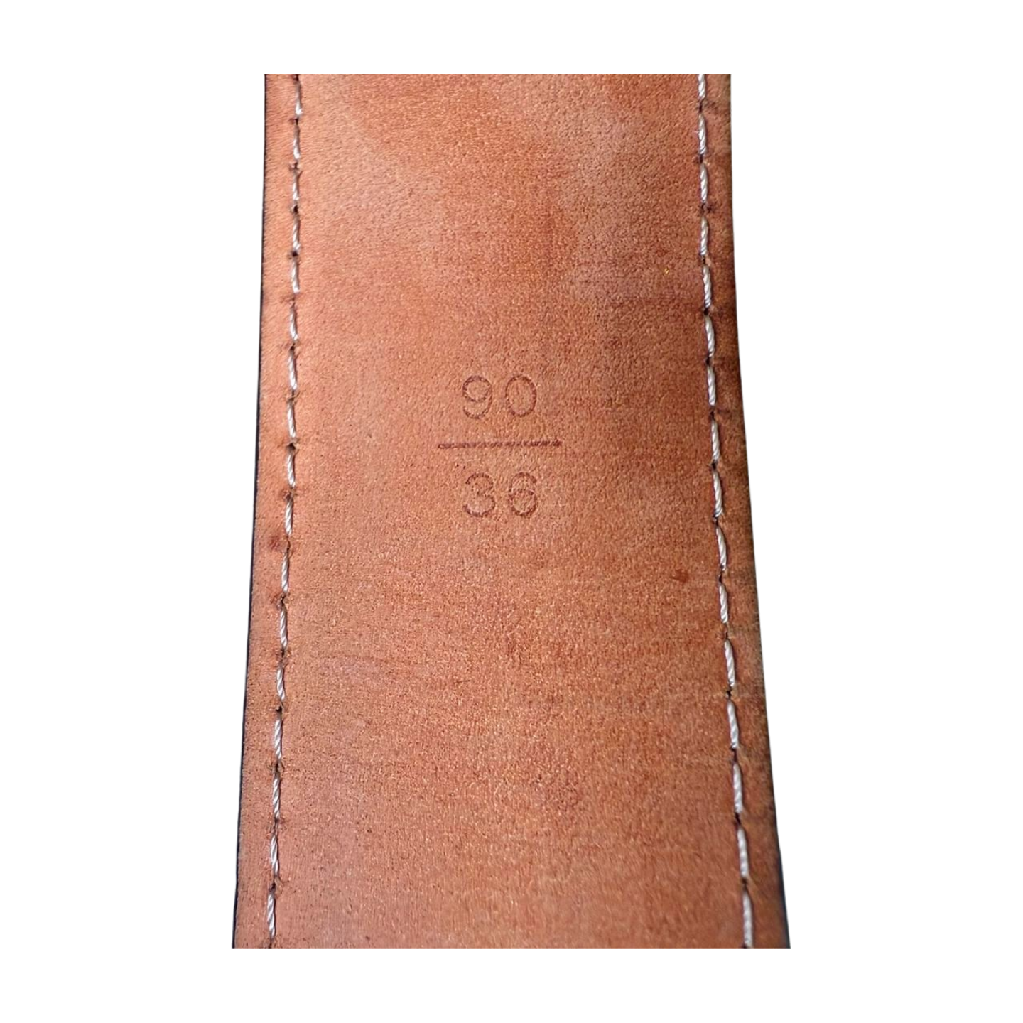 Authentic Louis Vuitton Monogram Leather Belt – Size 90/36