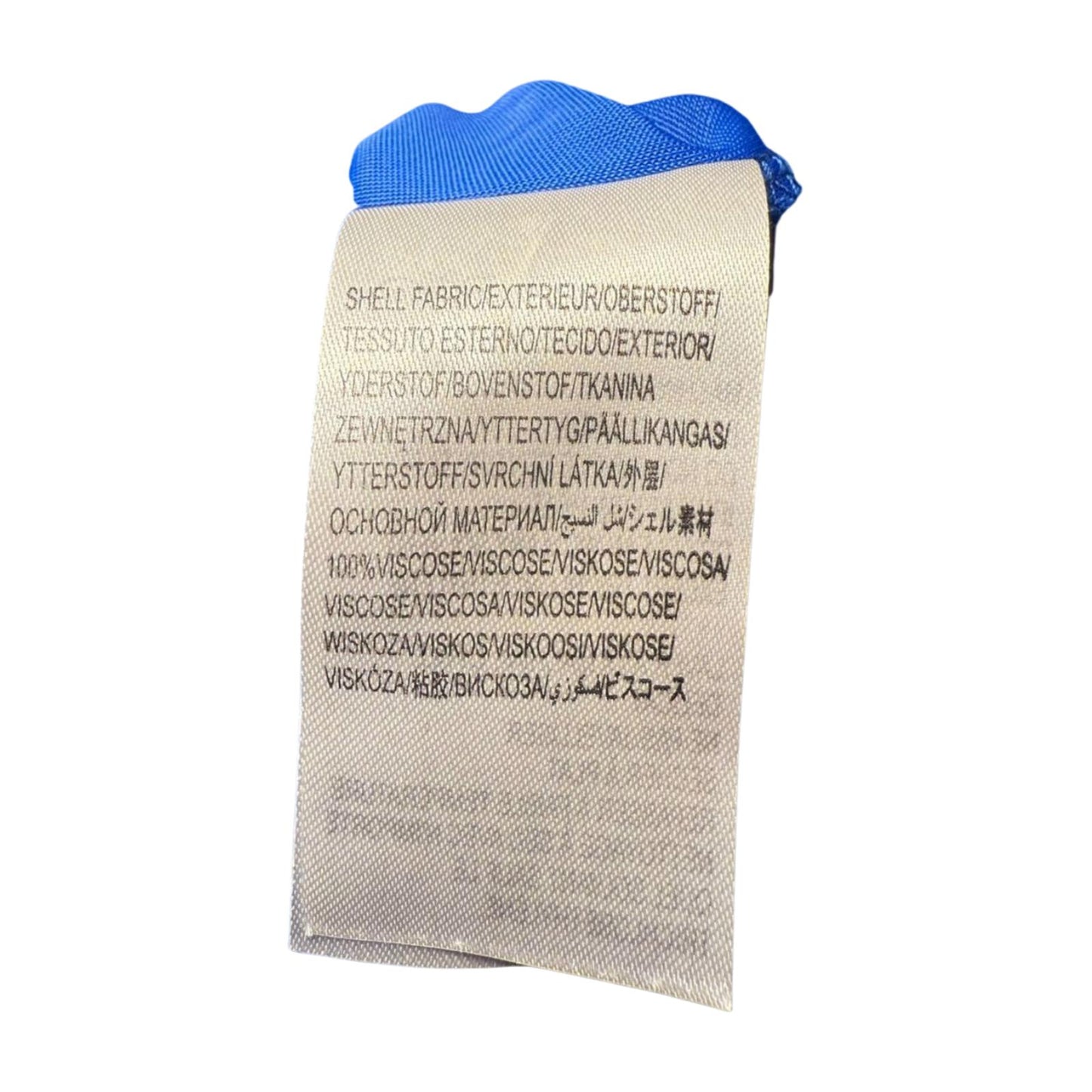 FARM Rio Blue Long Sleeve Women's Bodysuit, Size M