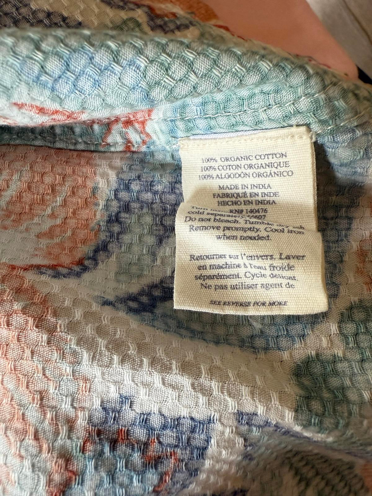 New Faherty Halter Midi Floral Pattern Dress, Size Large