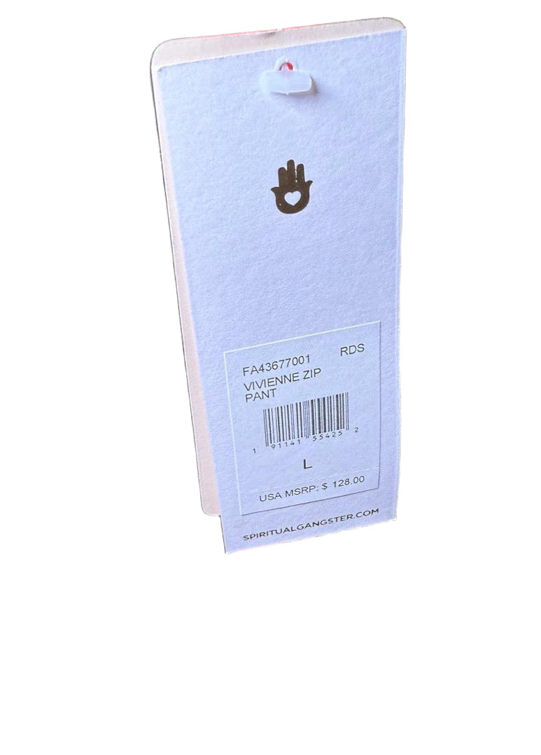 New Spiritual Gangster Vivienne Zip Flare Pants