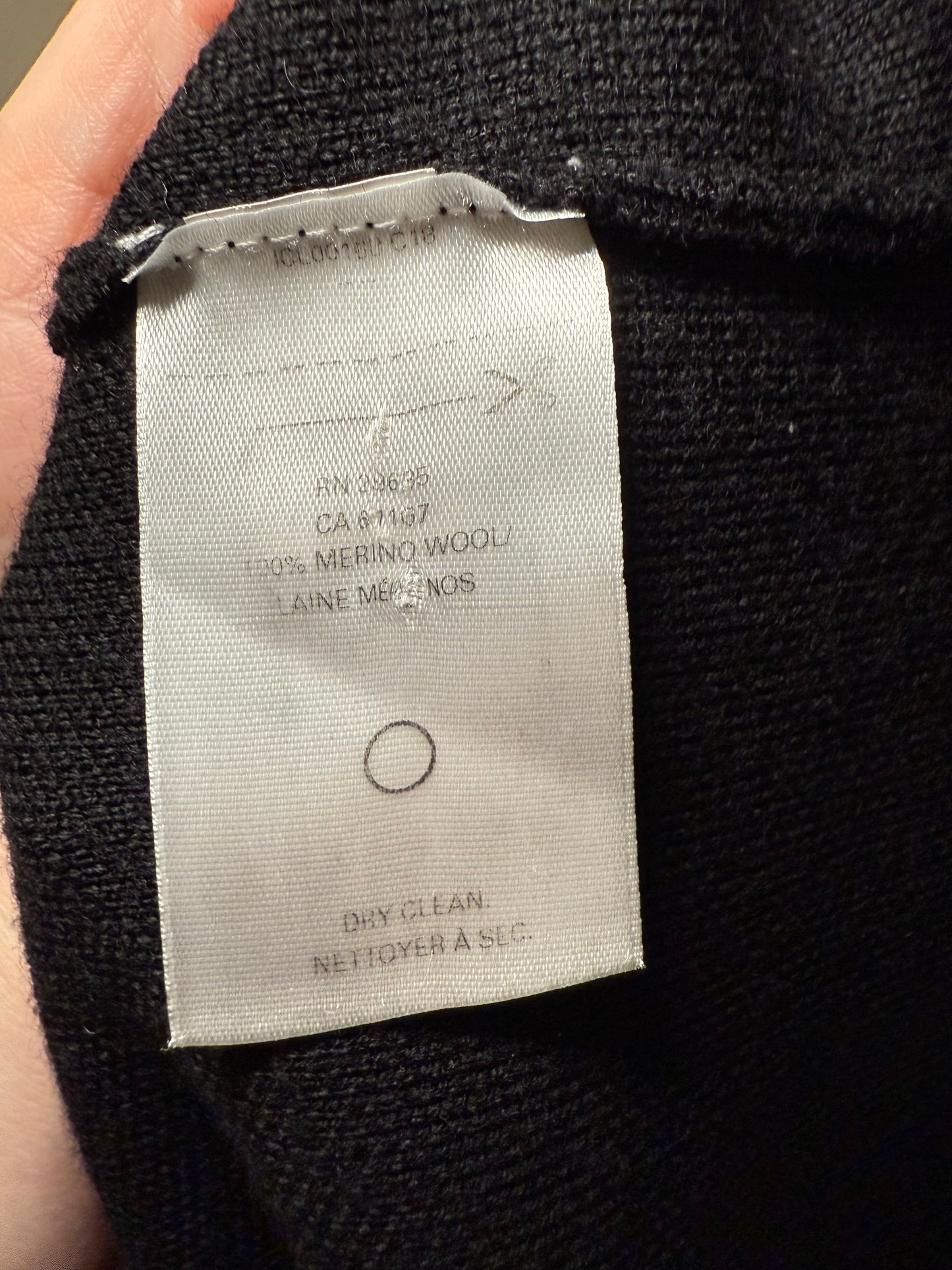 Merino Wool Pendleton Sweater Dress, Size Large