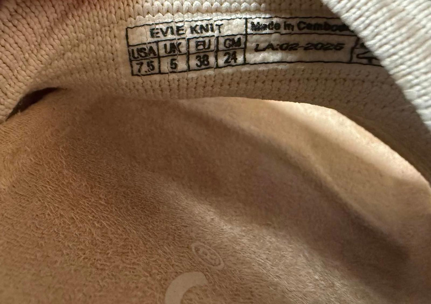 Vionic Evie Knit Slide Sandals, size 7.5