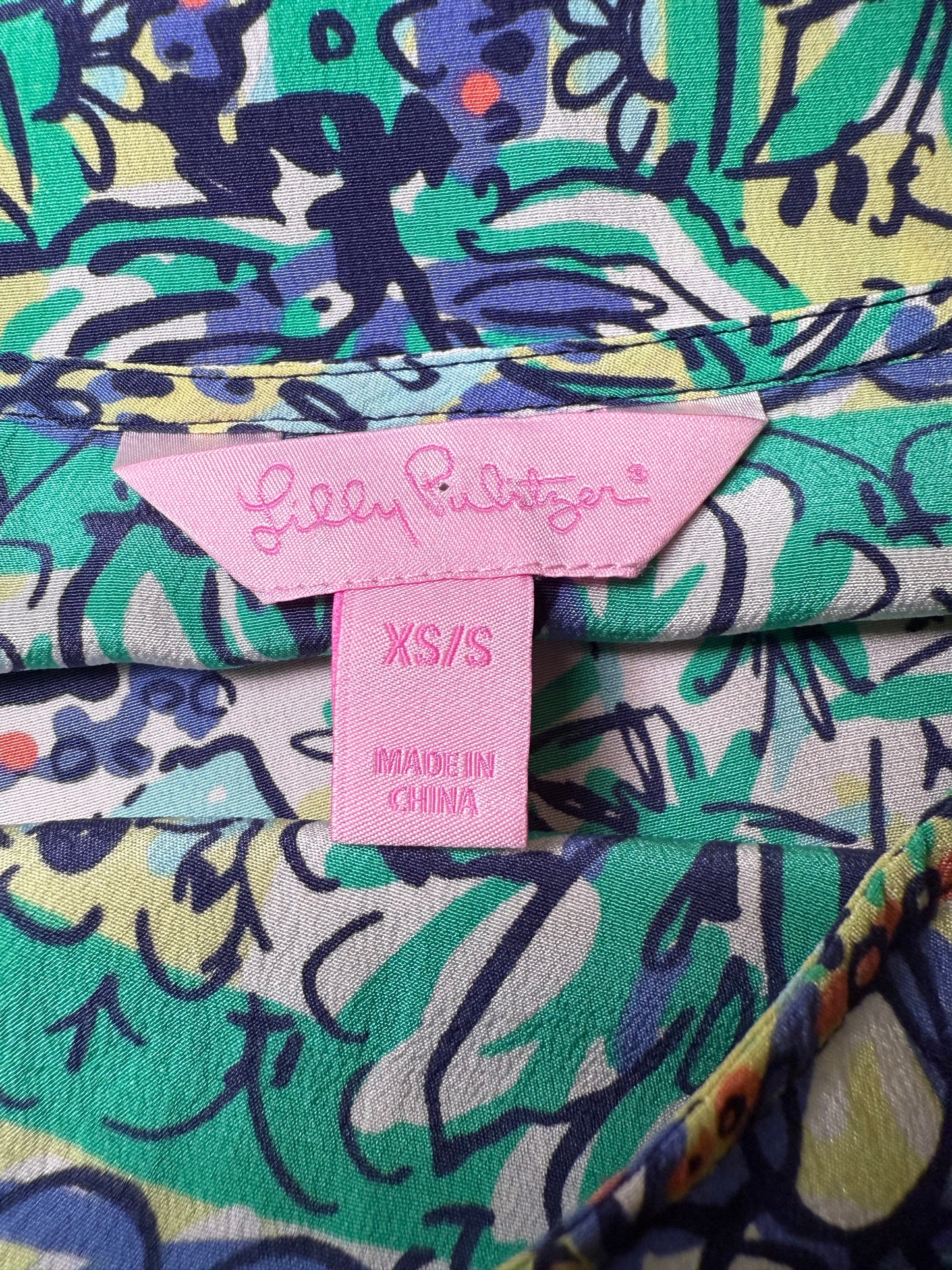 Lilly Pulitzer Linda Marie Silk Caftan
