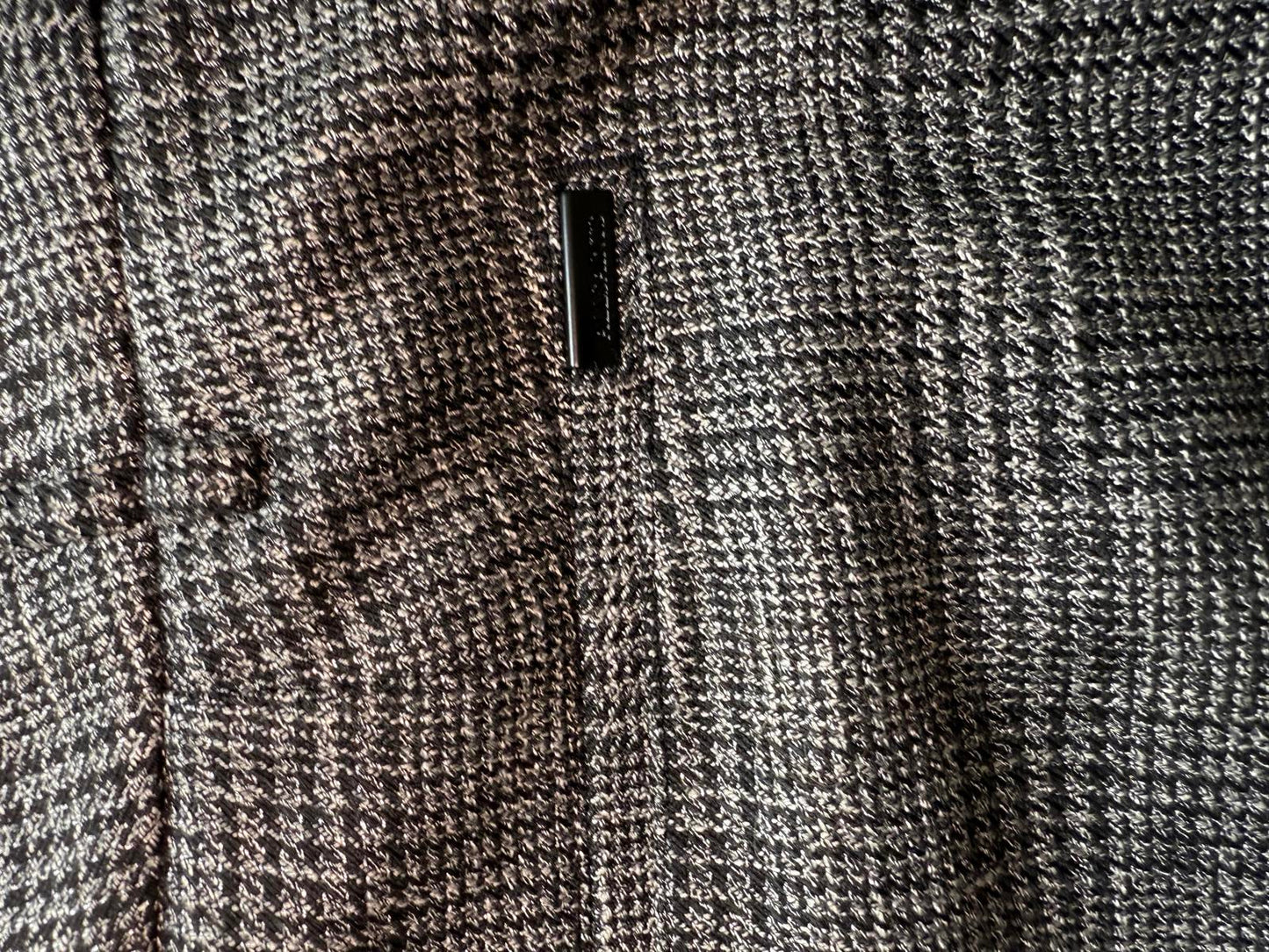 New AllSaints Women's Grey Plaid Trousers Size UK6 US2 EU34