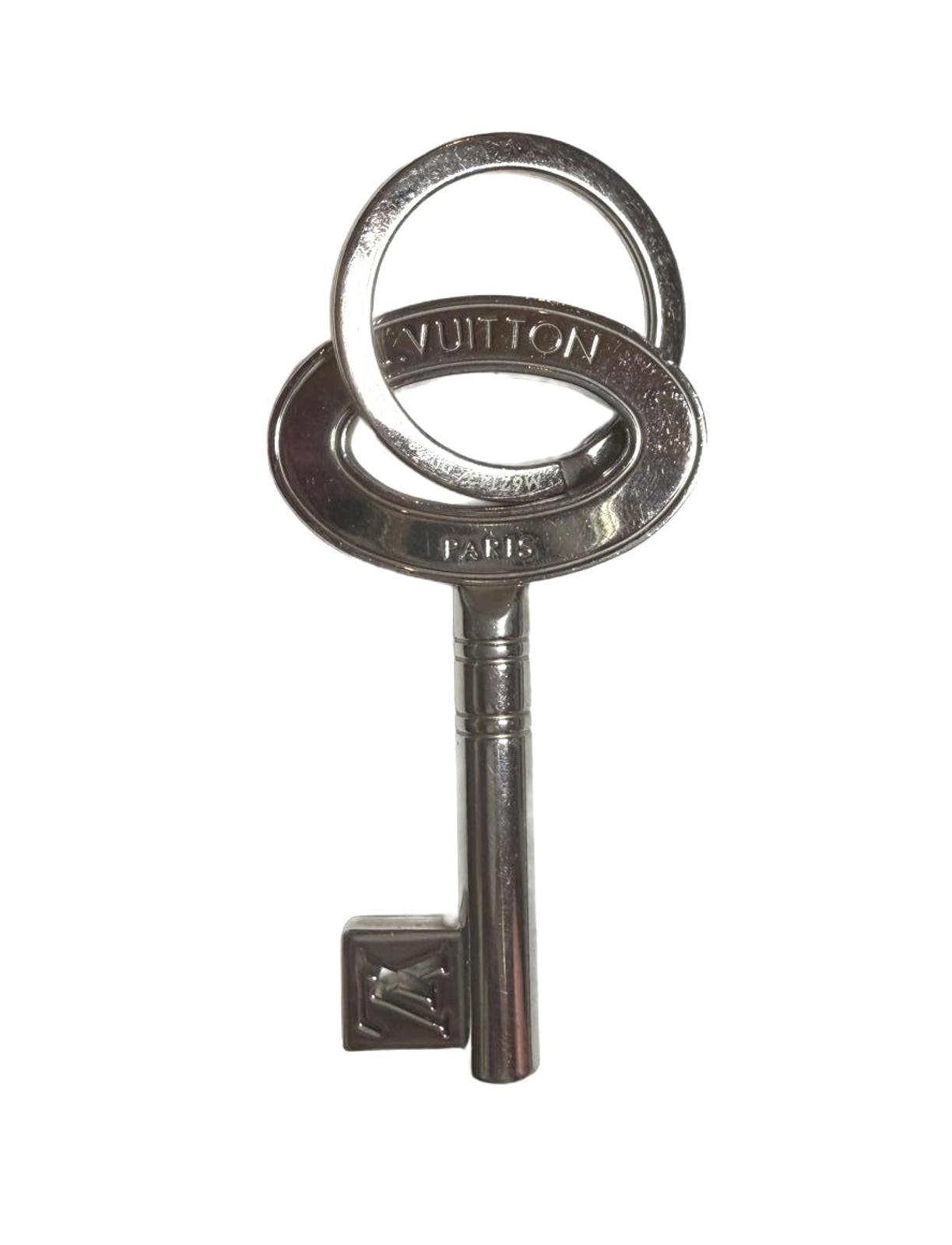Louis Vuitton Silver Keychain Charm