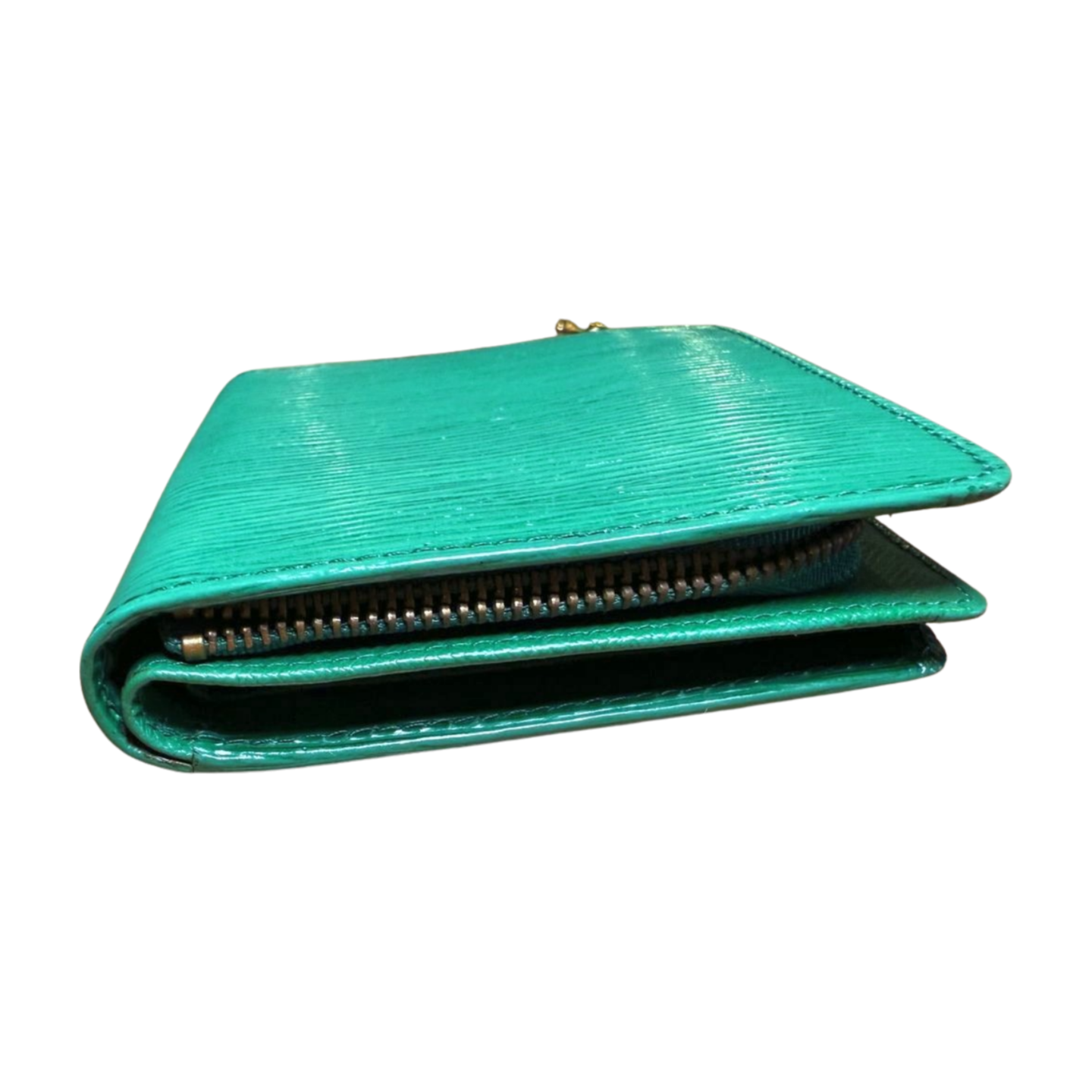 Louis Vuitton Epi Leather Wallet, Green