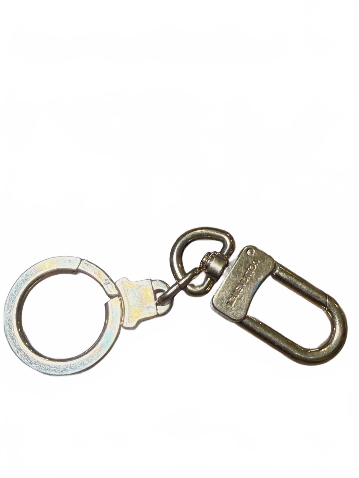 Louis Vuitton Keychain with Clip and Ring