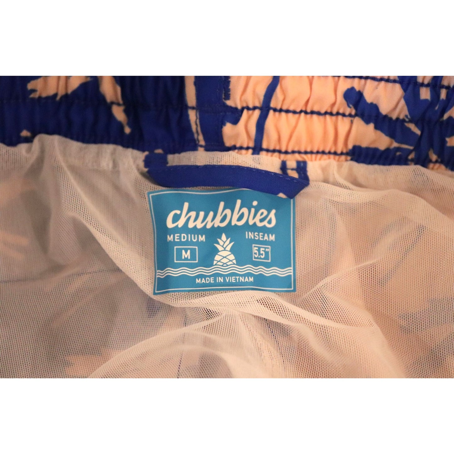 Chubbies The Weekend Kings Men's Classic 5.5" Swim Trunks, Medium NWT