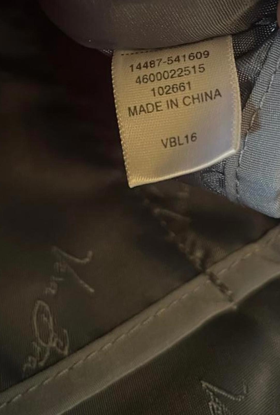 New Vera Bradley Quilted Tote Bag in Gray