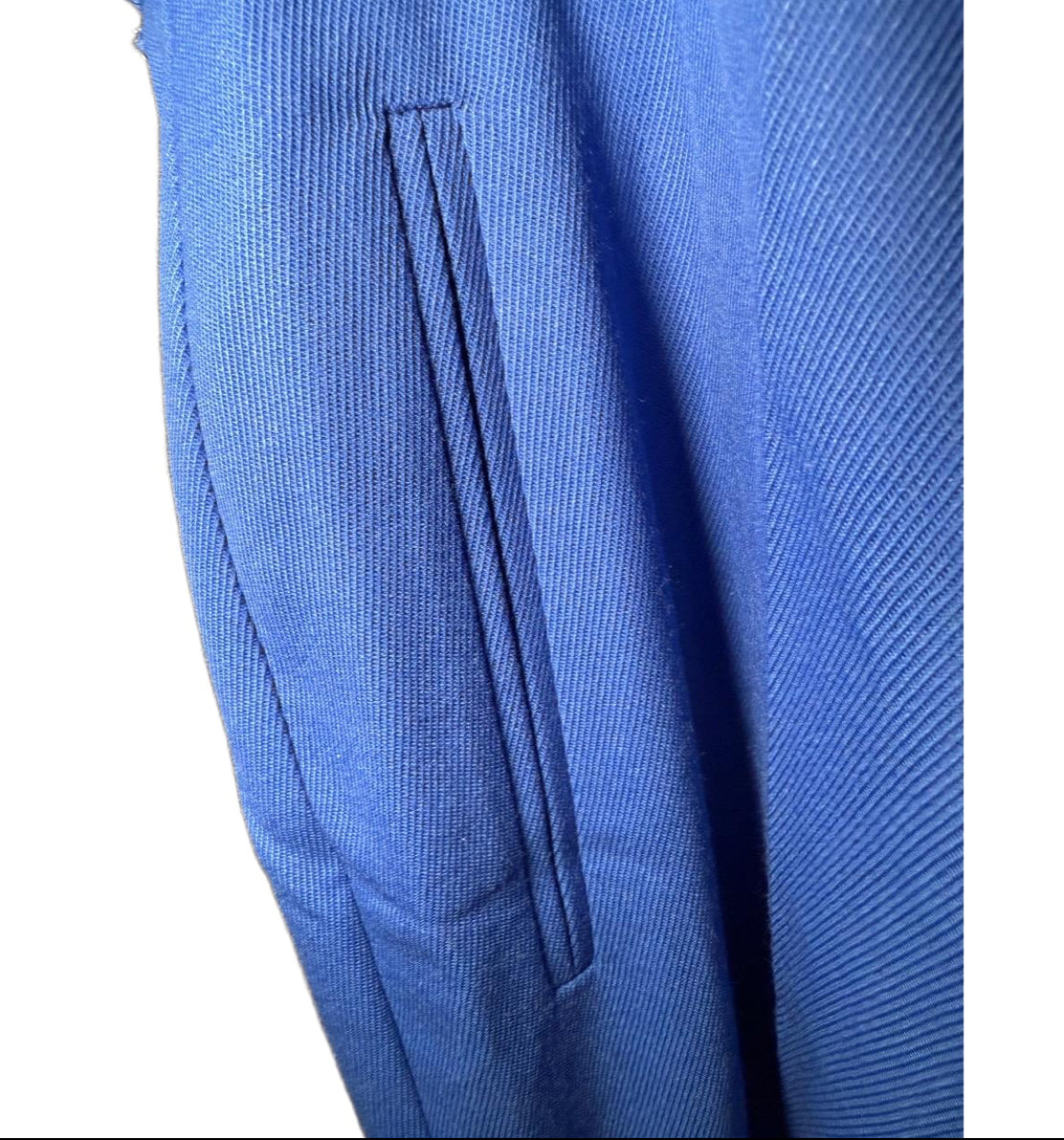 New BOSS Talia Wide Leg Long Trousers Size 12 Royal Blue