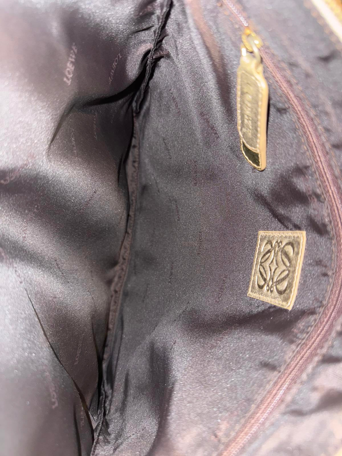 Loewe Metallic Leather Tote Bag