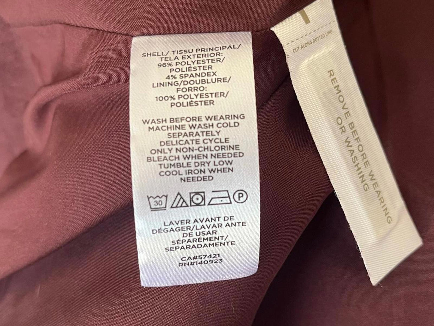 New Loft Women's Brown Faux Suede Moto Jacket, XS