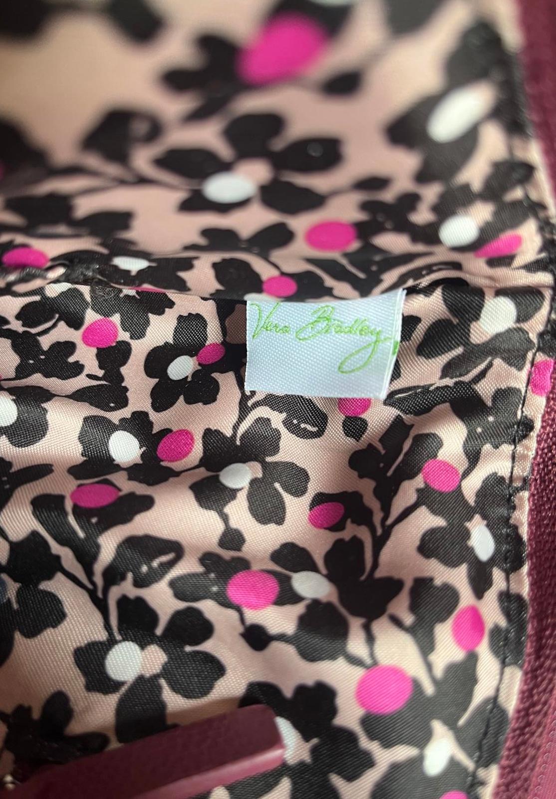 Vera Bradley Quilted Pink Tote Bag