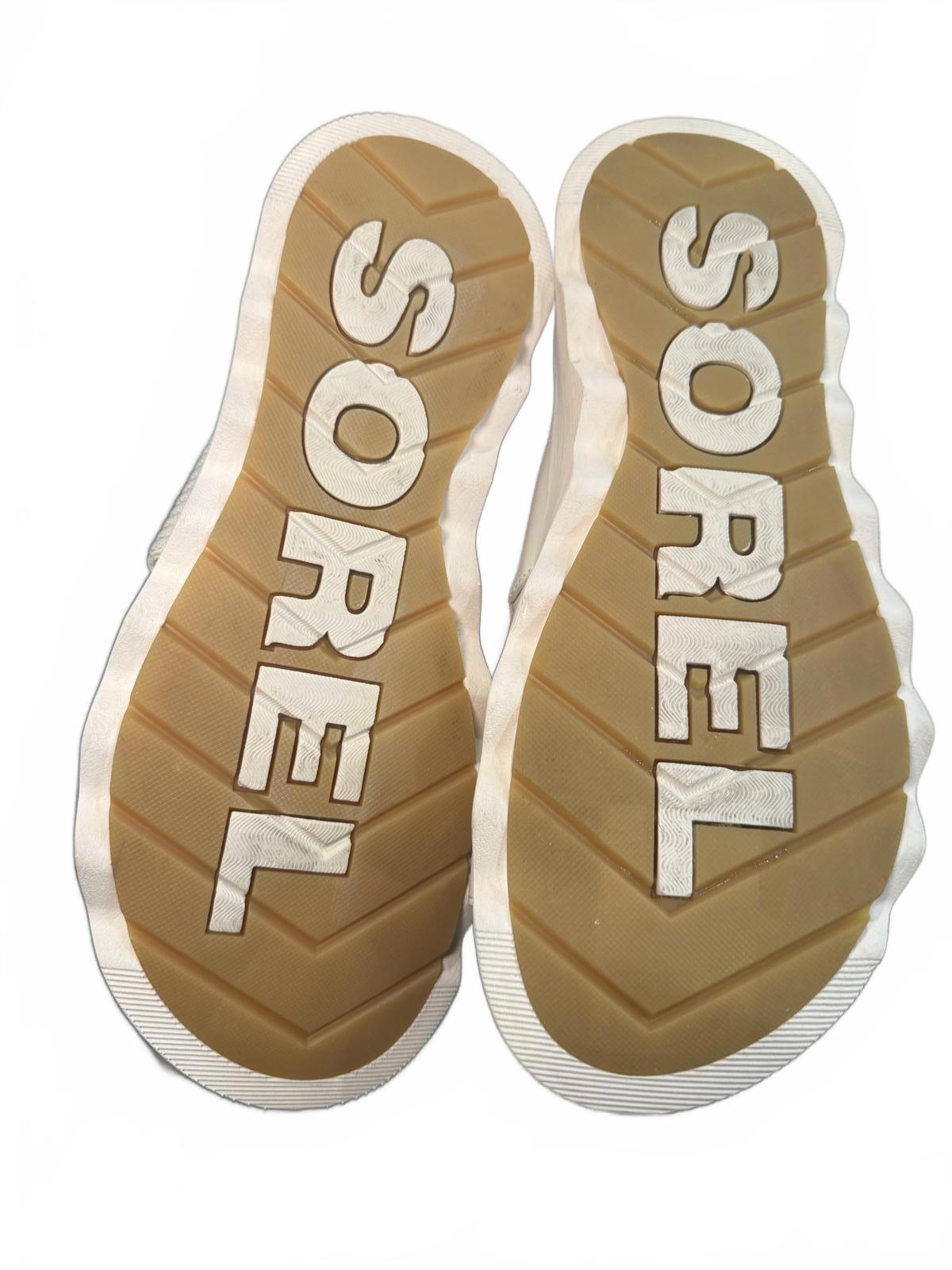 Sorel Women's White Slide Sandals, size 11