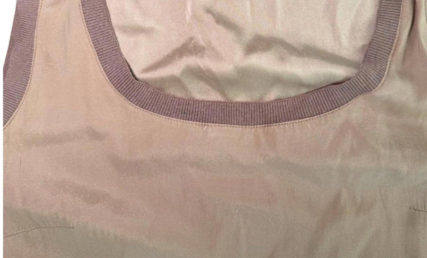 Vintage Yves Saint Laurent Beige Women's Sleeveless Jumpsuit, EU 38