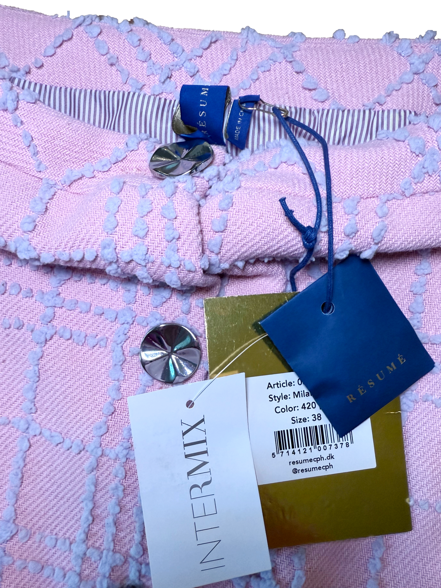 New RESUMÉ x Intermix Mila Mini Skirt – Size 38 (US 6)