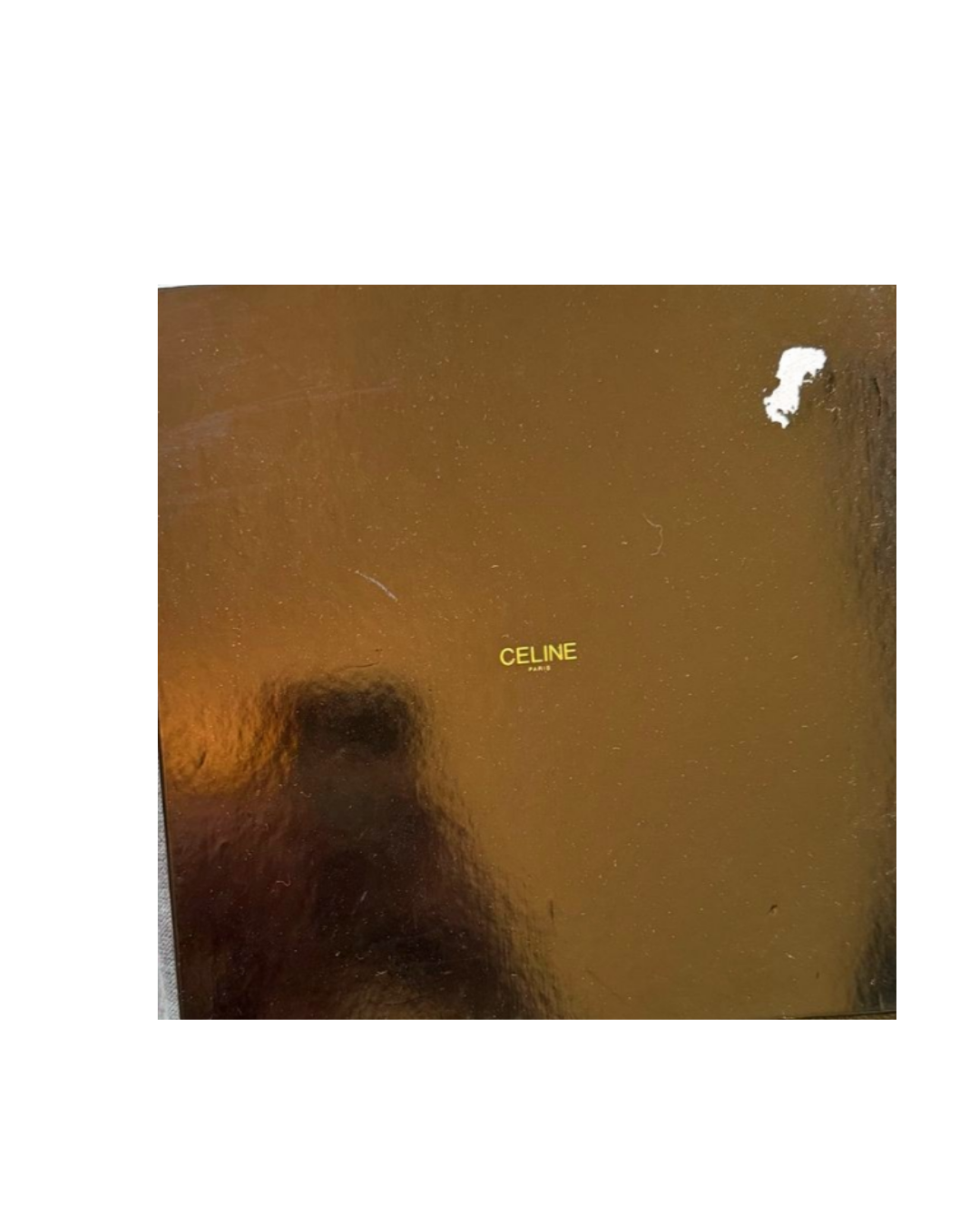 New Celine Gift Box with Two Silk Scarves with Colorful Crest Pattern