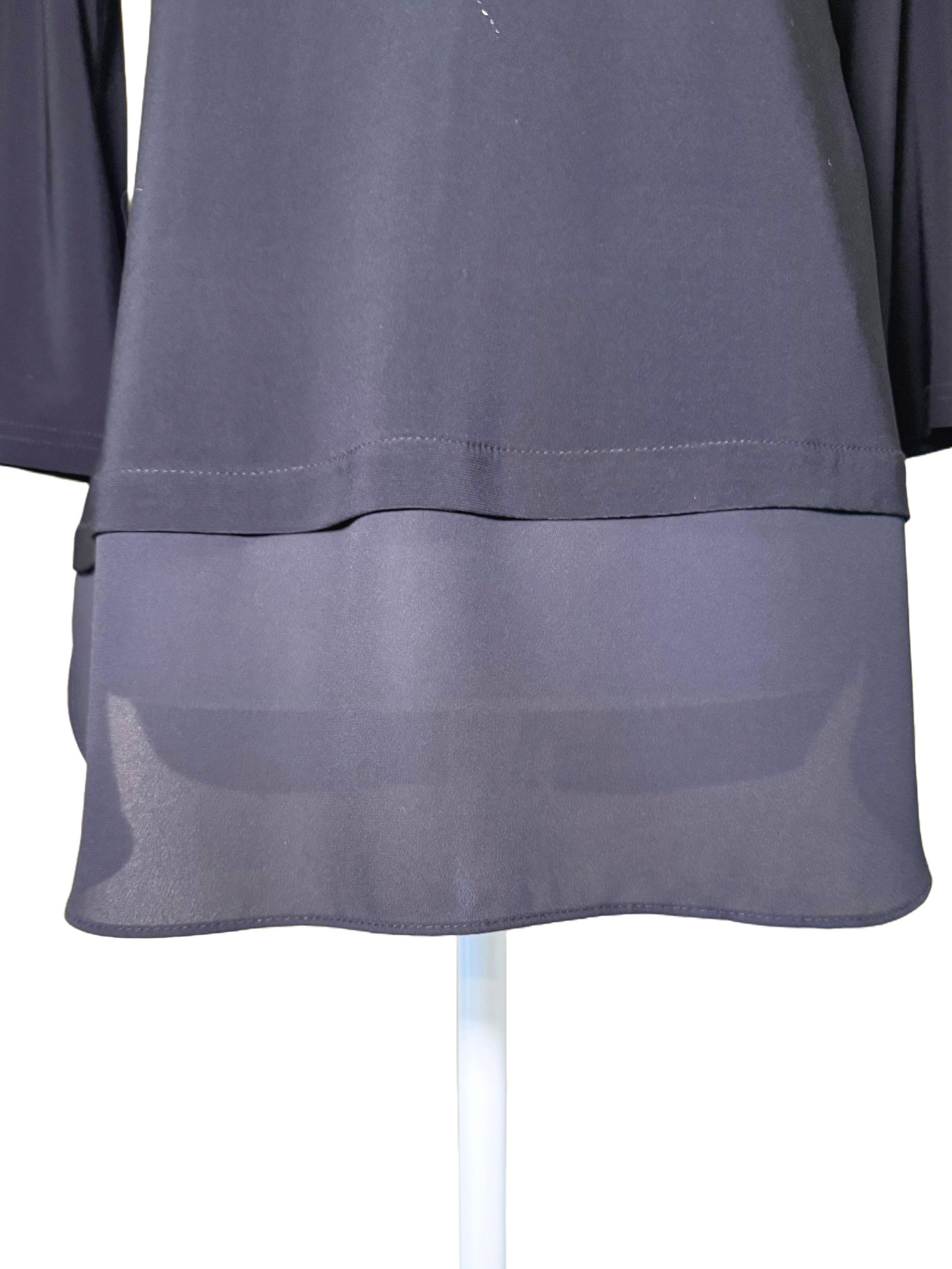 New Joseph Ribkoff Black Blouse, Size 6