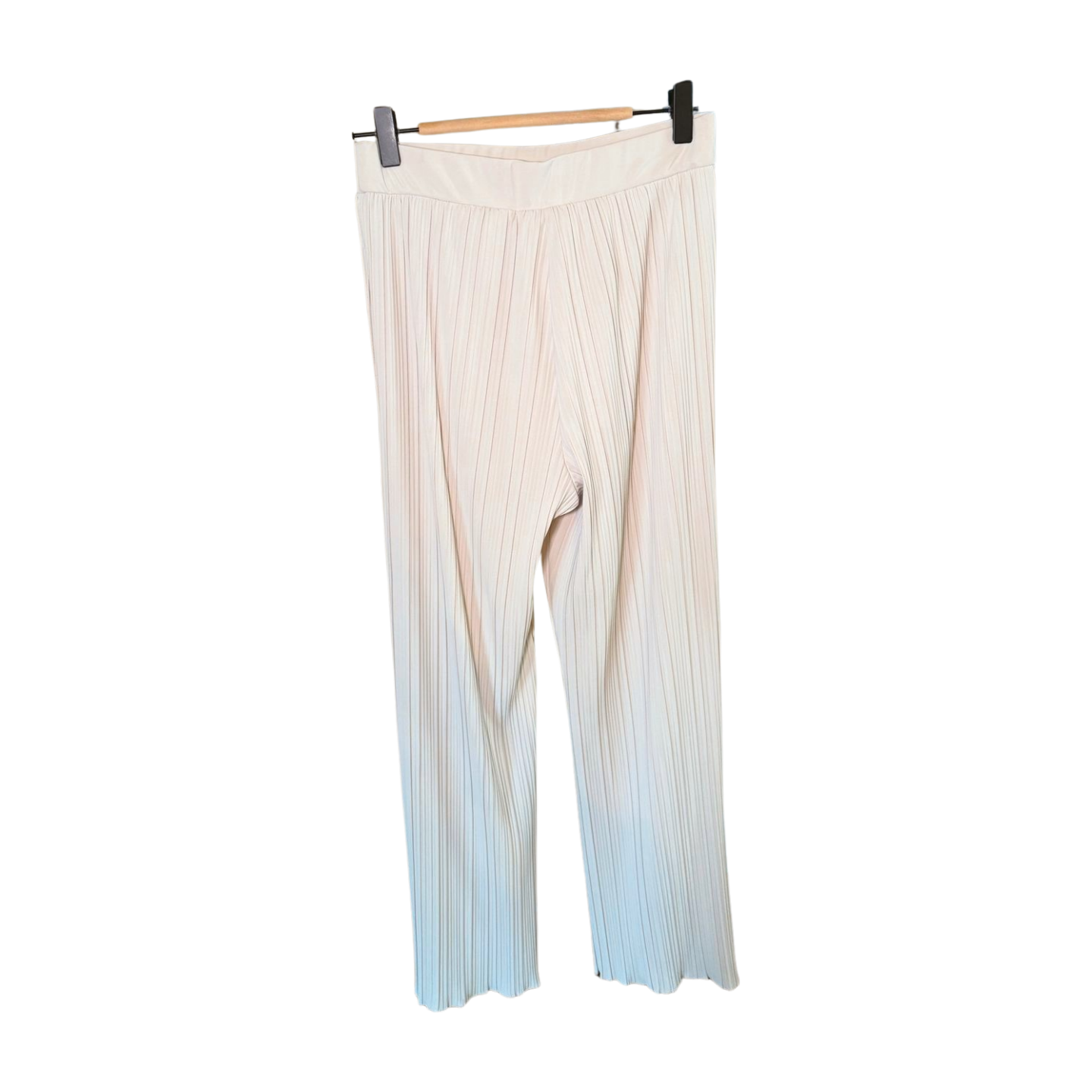 New Max Mara Leisure Pleated Wide-Leg Pants, Size Small
