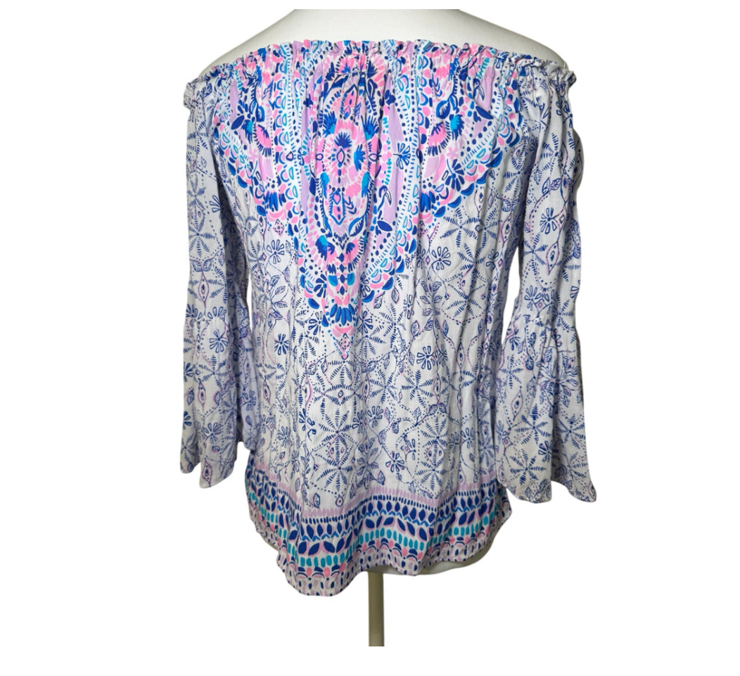 Lilly Pulitzer® Nevie Off-the-Shoulder Top - Size XS