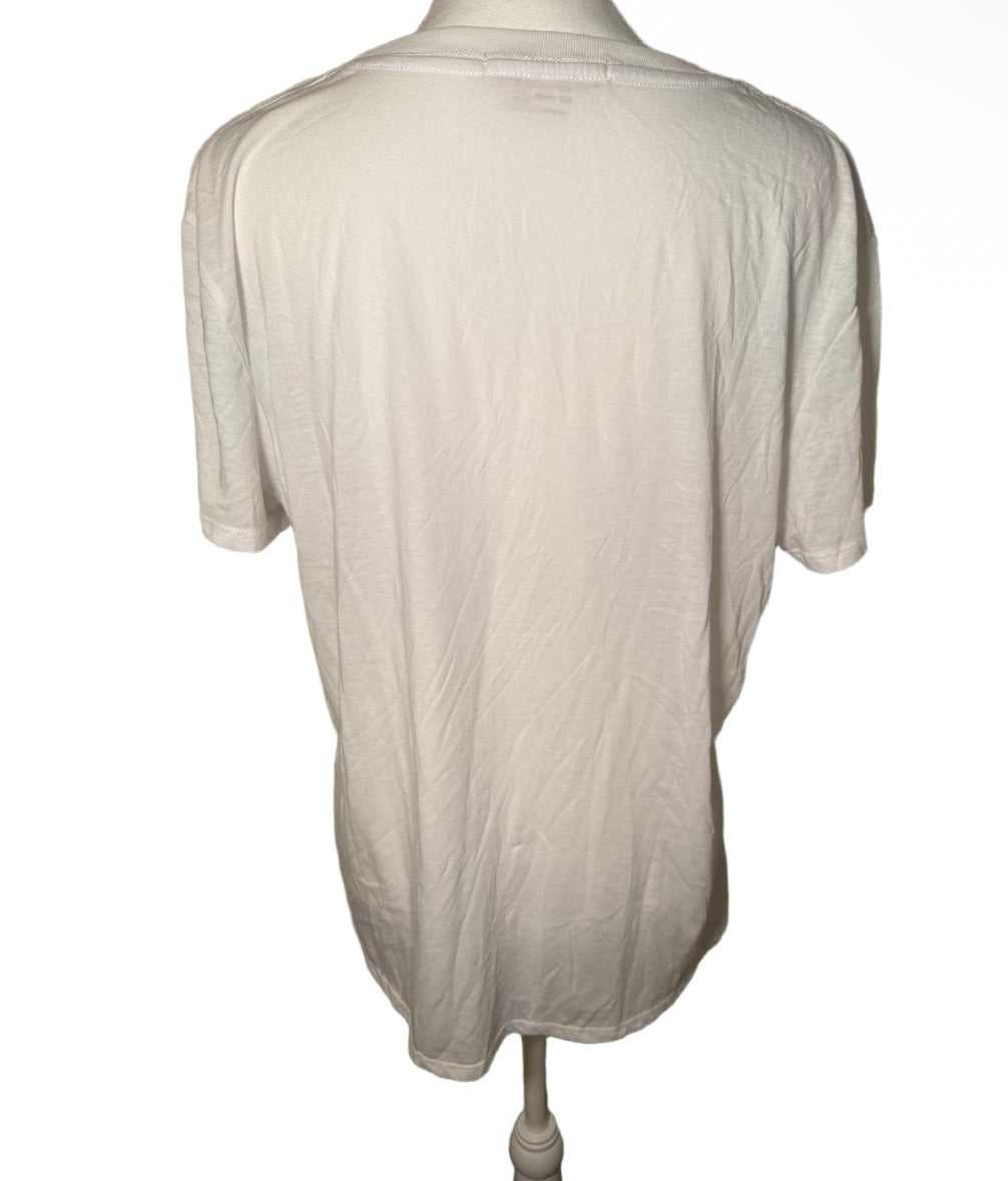 New Favorite Daughter T-Shirt, XL White Graphic Tee Mom Of The Year