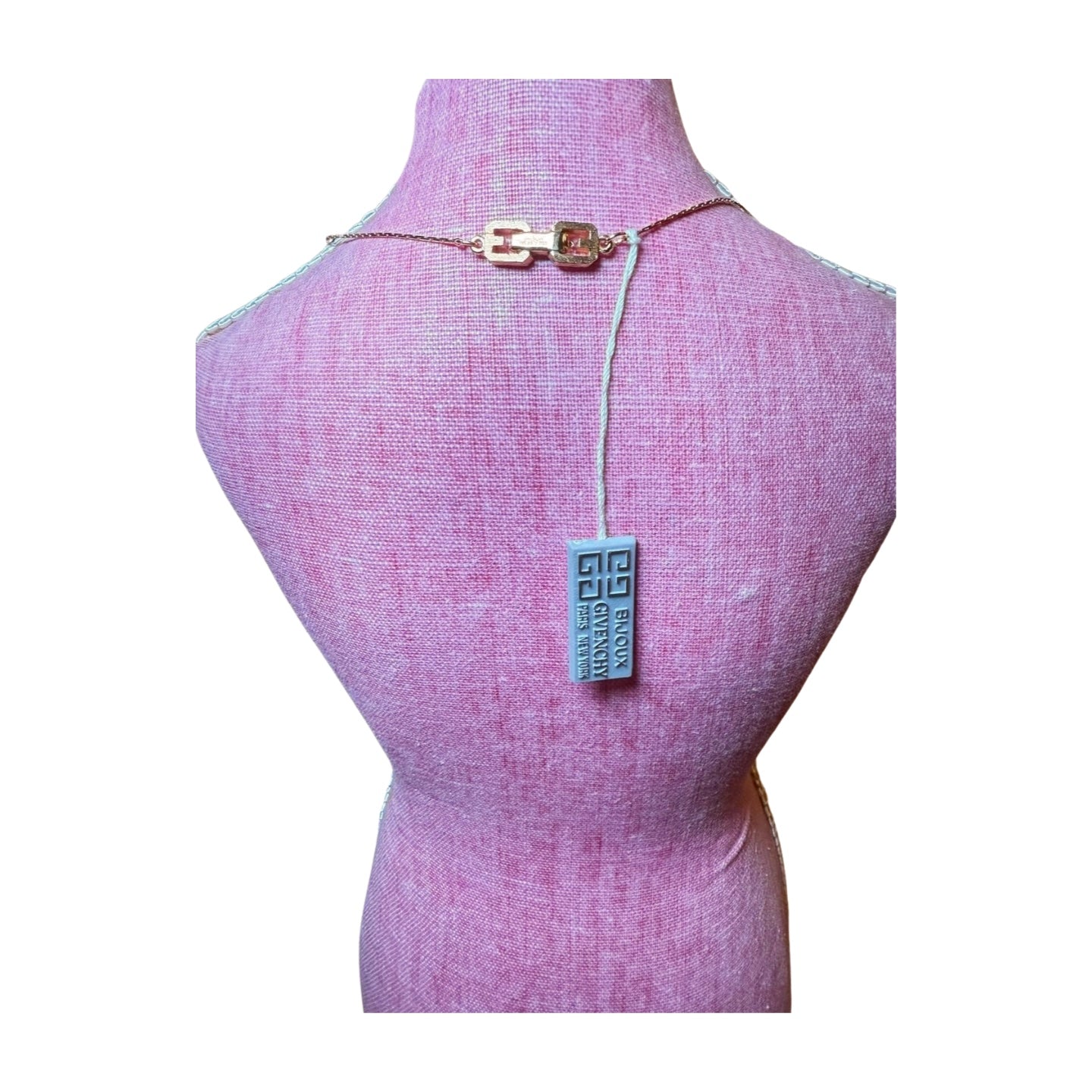 New Vintage Givenchy “G” Pendant Necklace