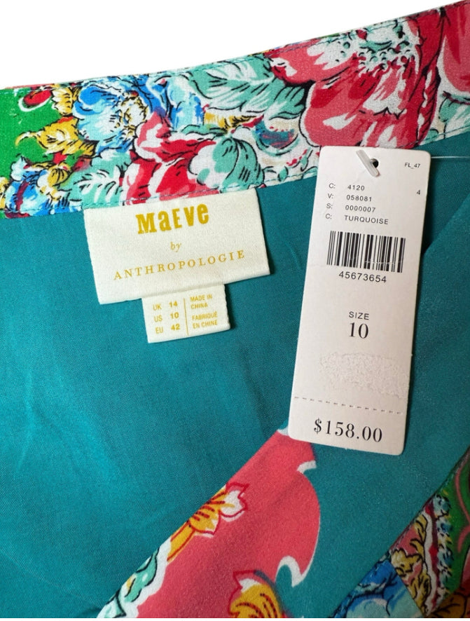 New Maeve by Anthropologie Bette Wrap Skirt – Size 10