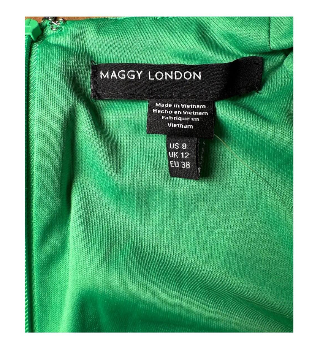 New Maggy London Womens Midi Dress Size 8