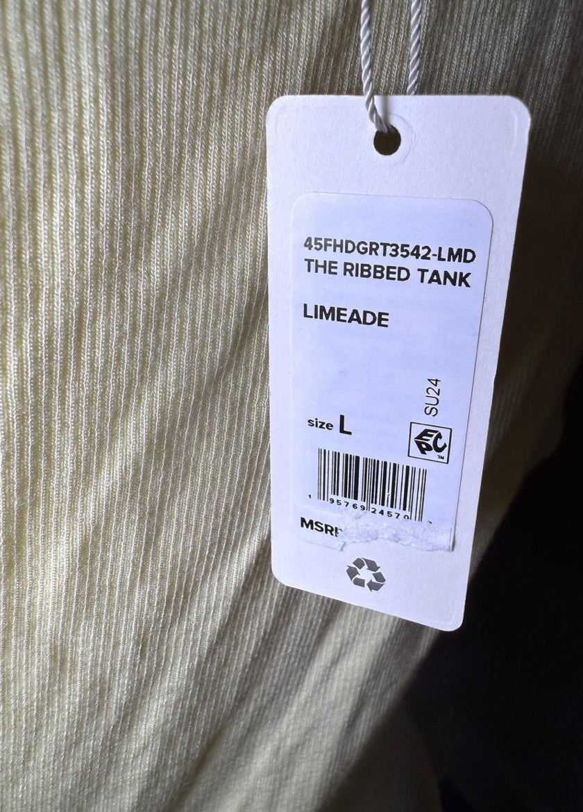 New Favorite Daughter Tank Top Size L Limeade