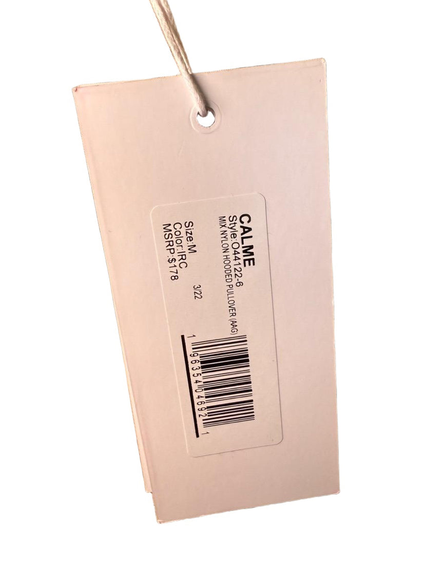 New Johnny Was Womens Hoodie Pullover Beige Tan Grey Calme, Medium