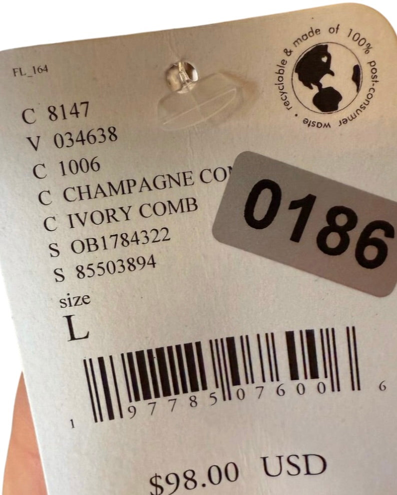 New Free People Sequin Dress with Sheer Straps, Large