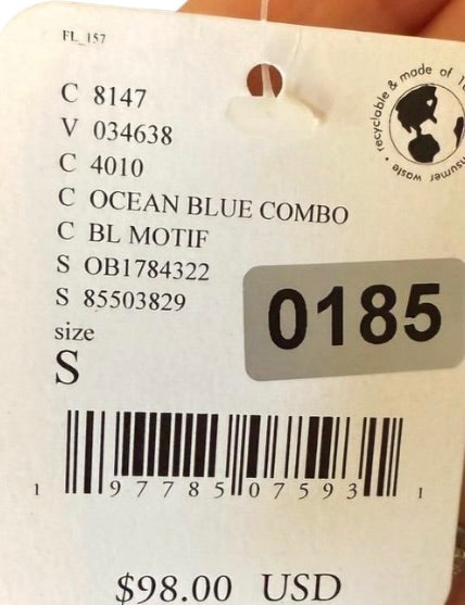 New Free People Blue Sequin Party Dress with Sheer Mesh Detail, Small