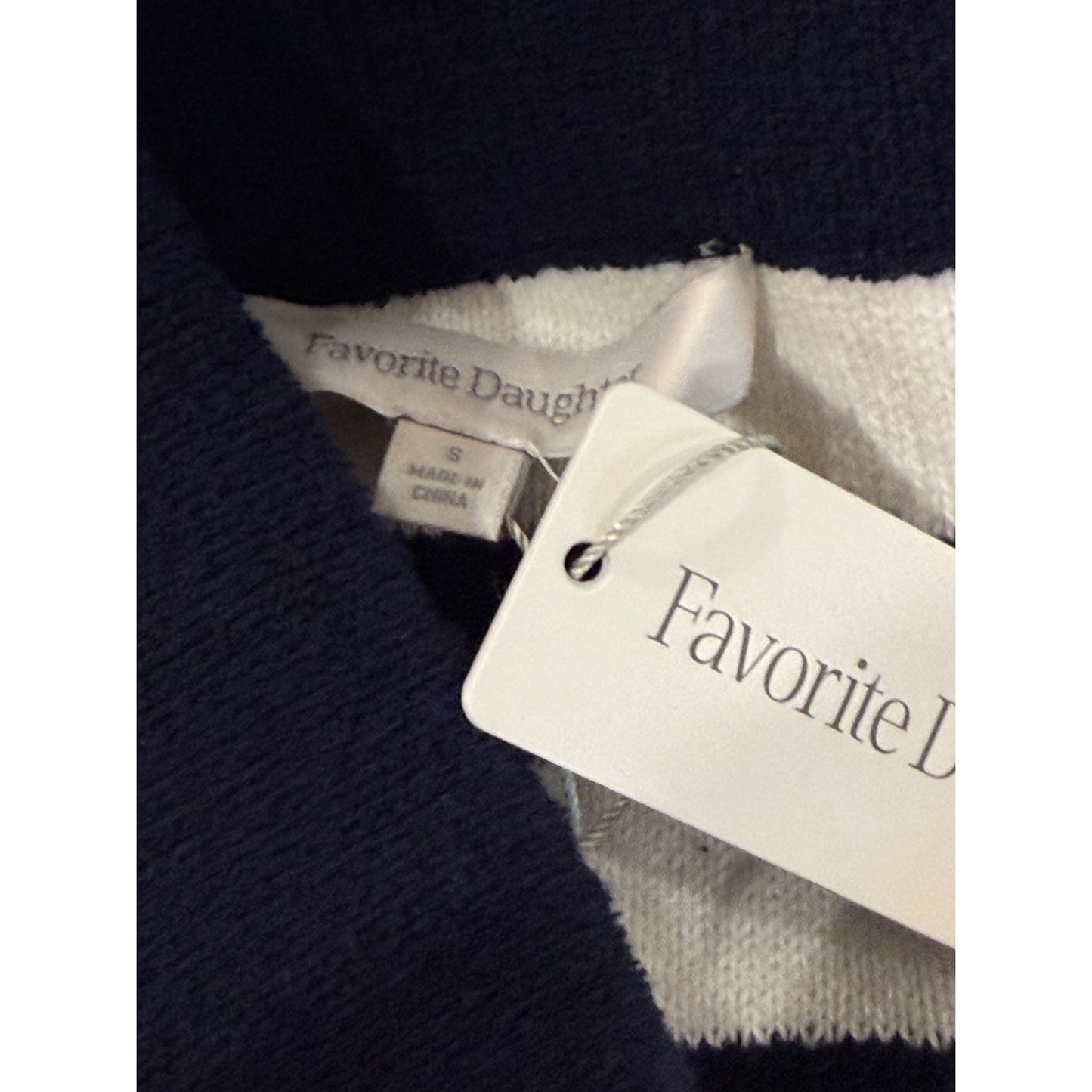 Favorite Daughter The Annabel Striped Knit Miniskirt, Size S NWT