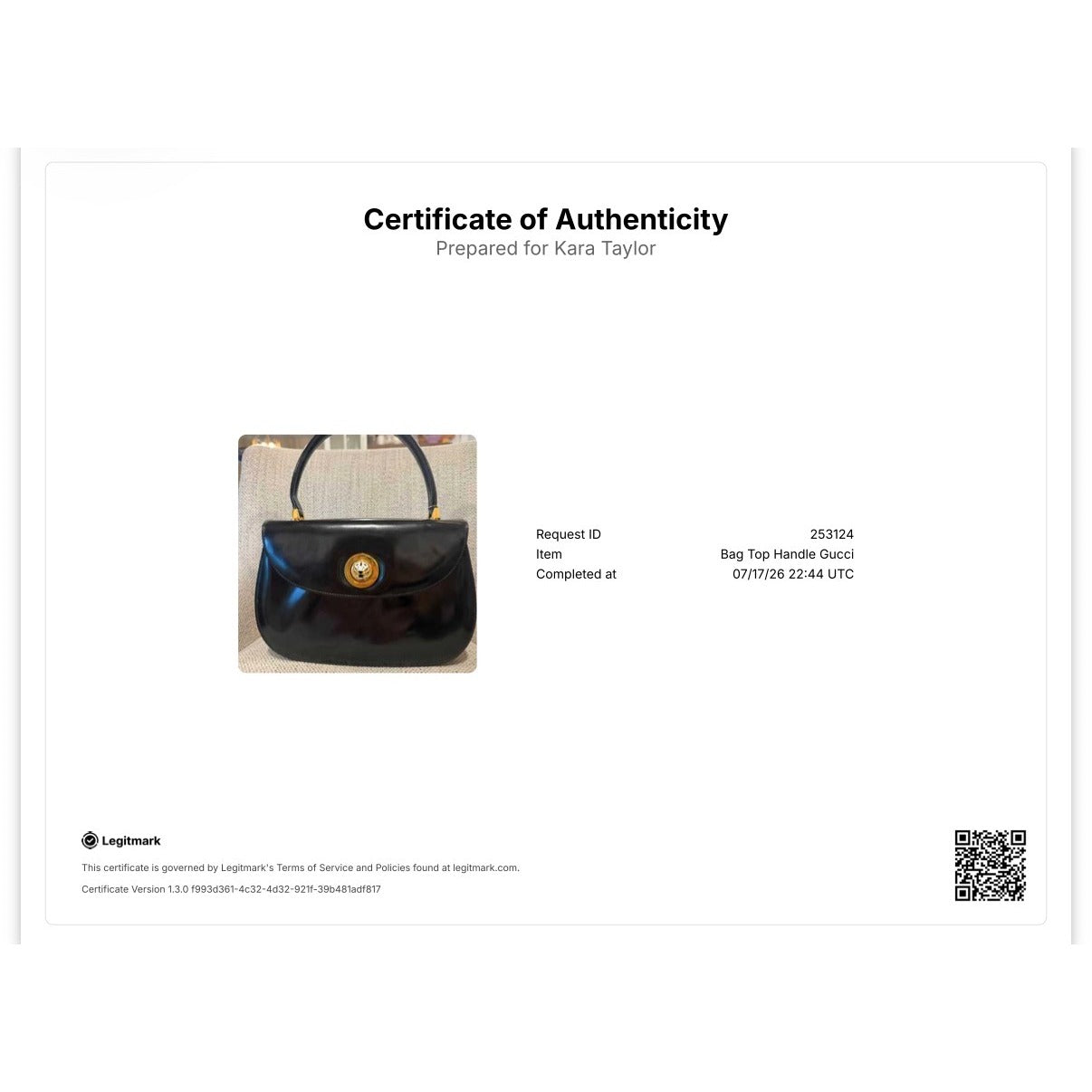 Gucci Black Patent Leather Top Handle Bag RARE VINTAGE