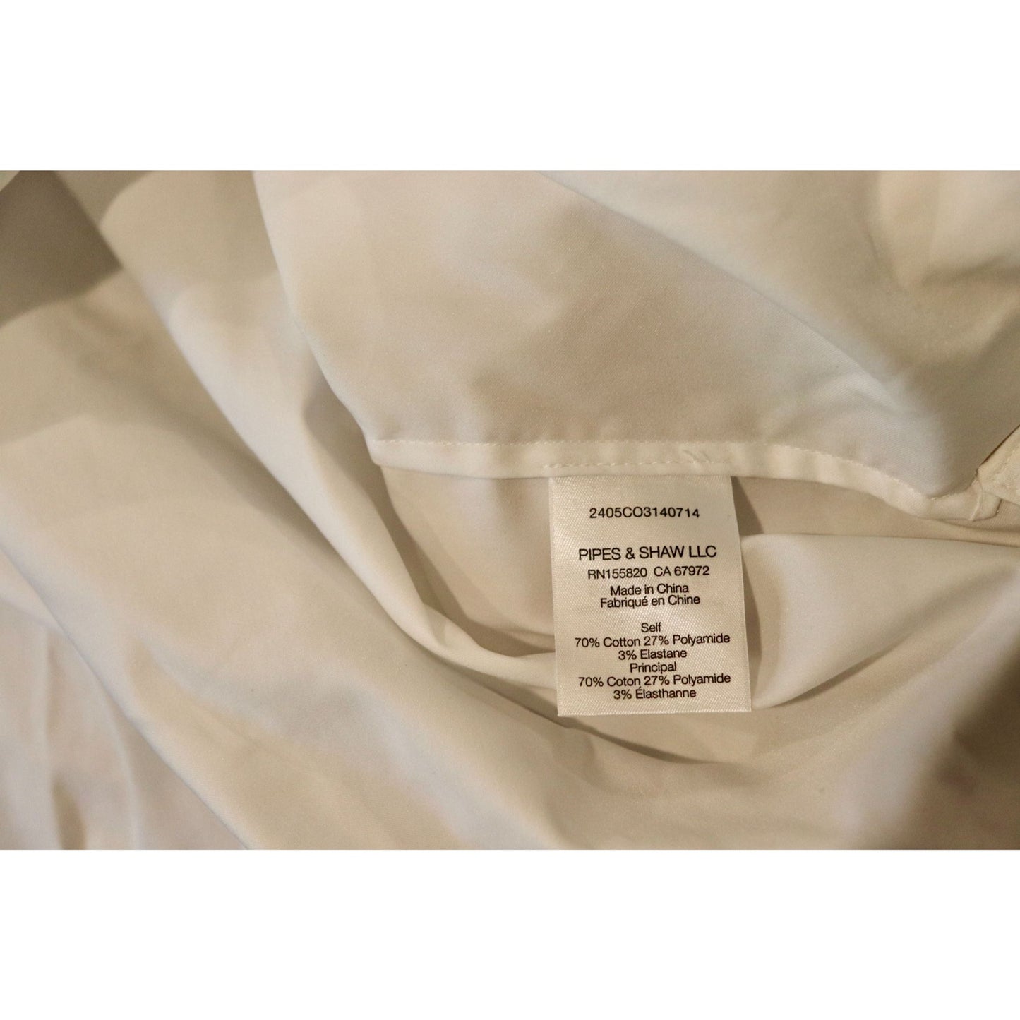 Veronica Beard Khai High-Low Cotton Blend Popover Shirt, Size 16 NWT