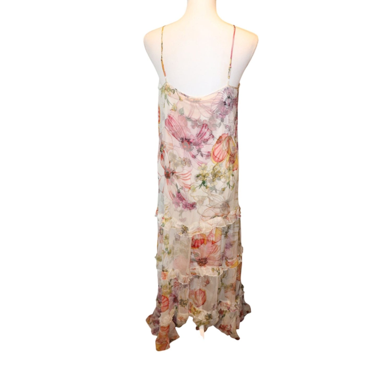 Johnny Was Bailey Tiered Maxi Dress, Medium NWT