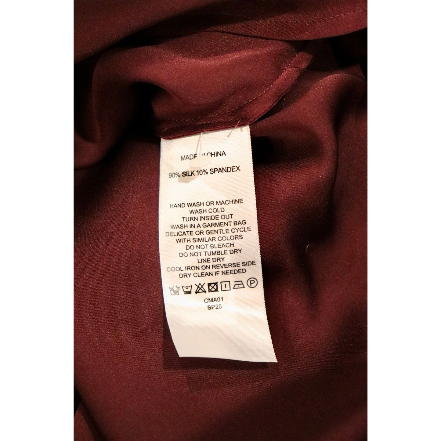Quince Washable Stretch Silk Tank Midi Dress, Small NWT