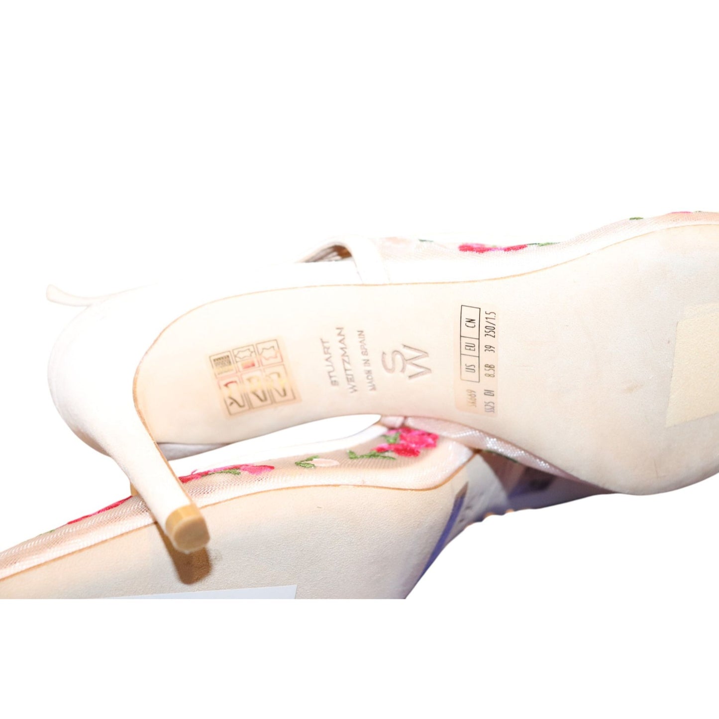 Stuart Weitzman Stuart Power Slingback Pumps, Size 38.5 EU NWB