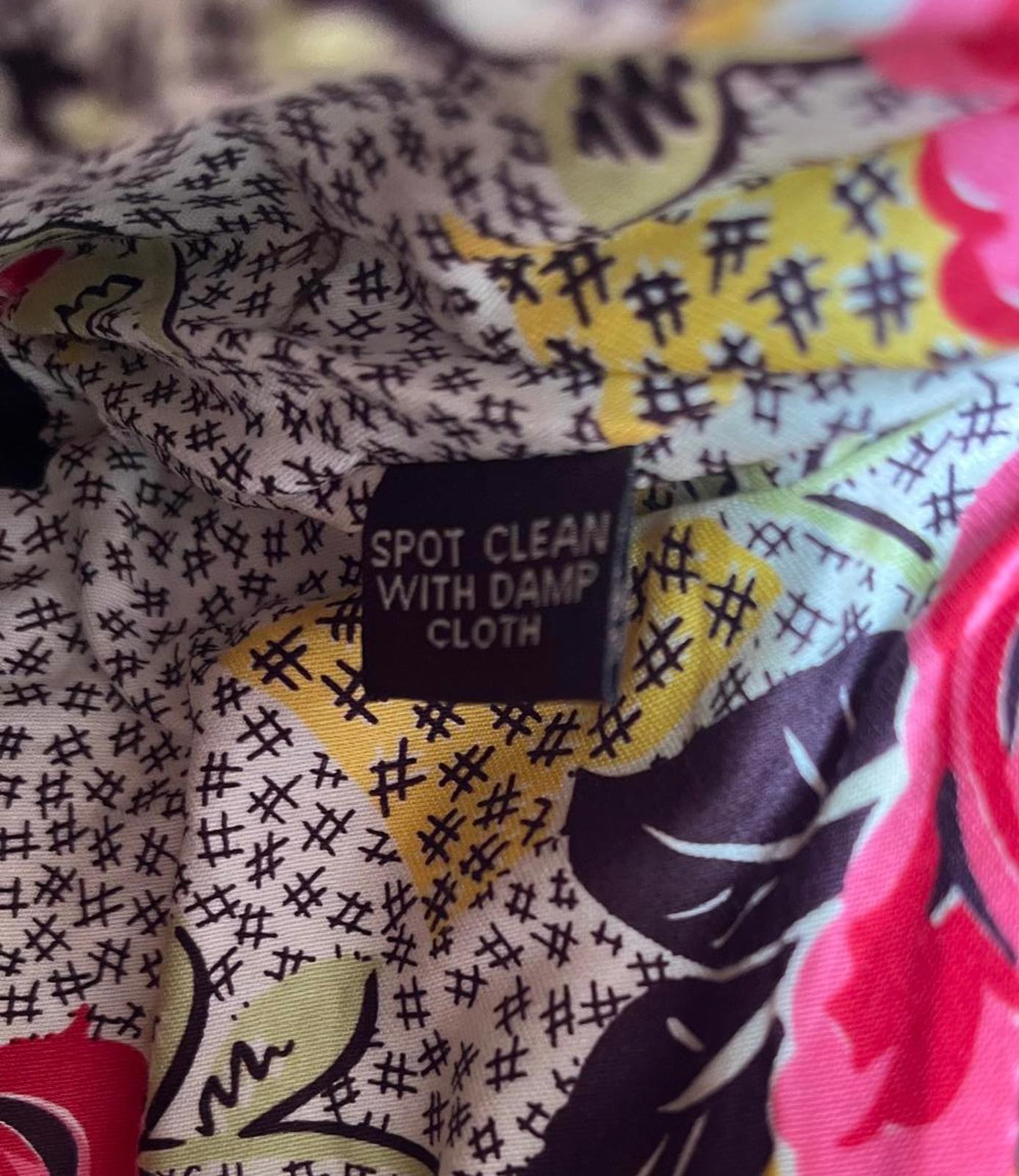 Vera Bradley Brown Quilted Women's Shoulder Bag with Chain Strap