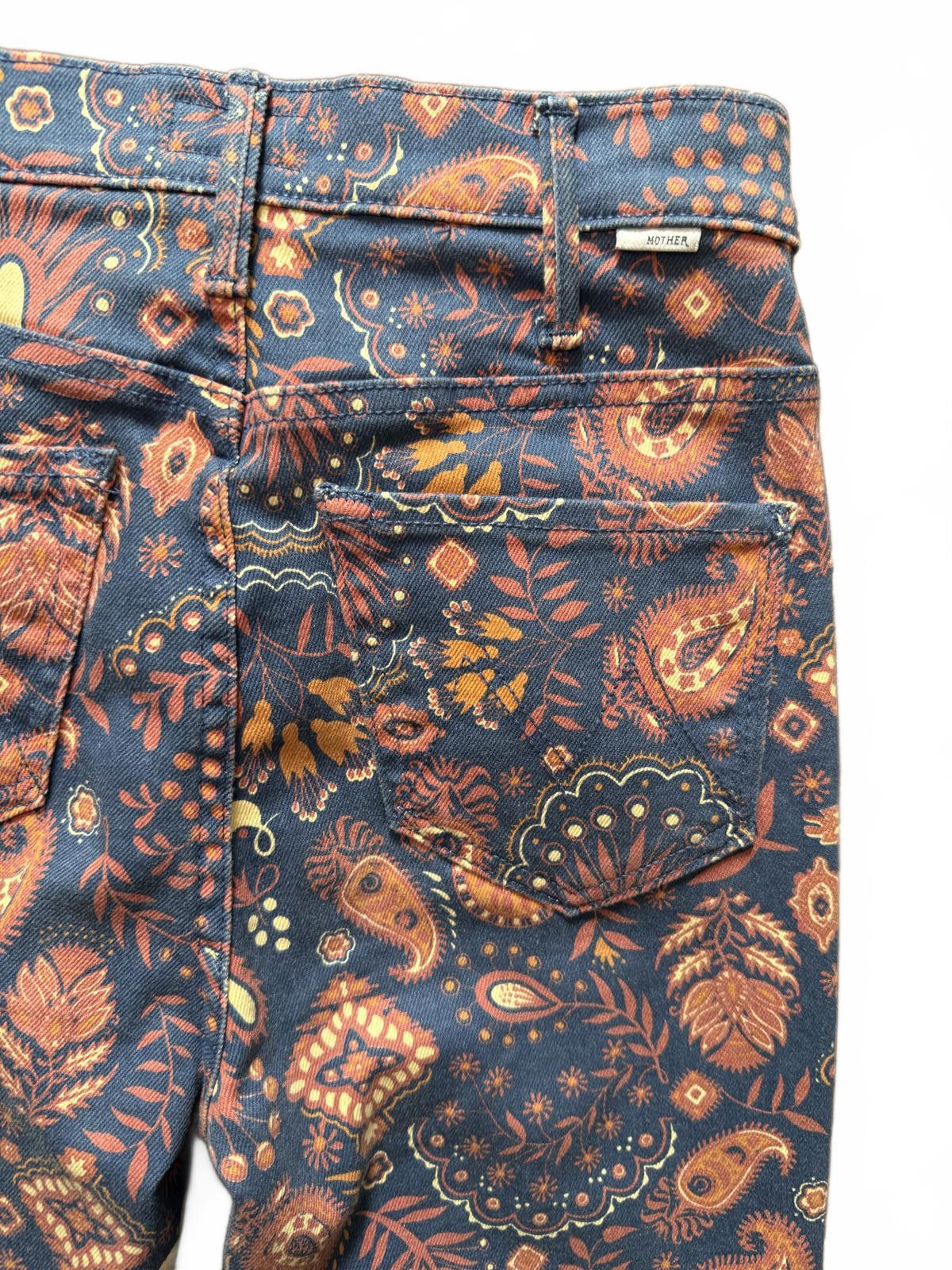 New Mother The Hustler Flood Women's Printed Jeans Size 25