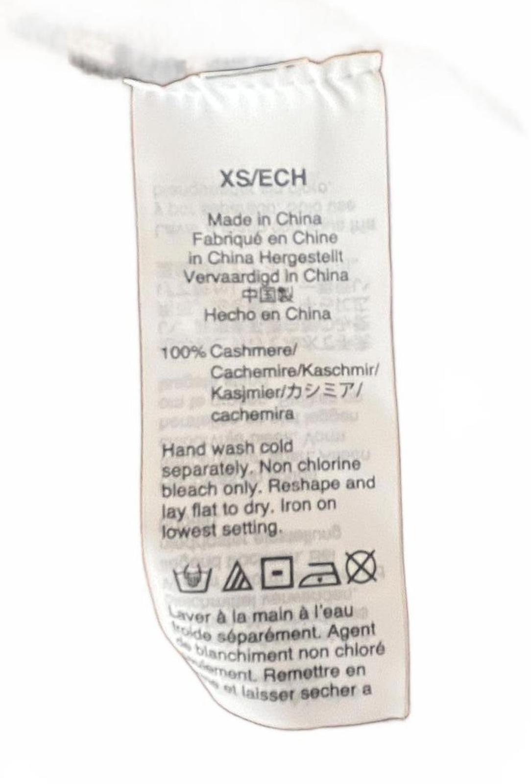 JCREW Brown and Black Spotted Long Sleeve Cashmere Sweater, XS