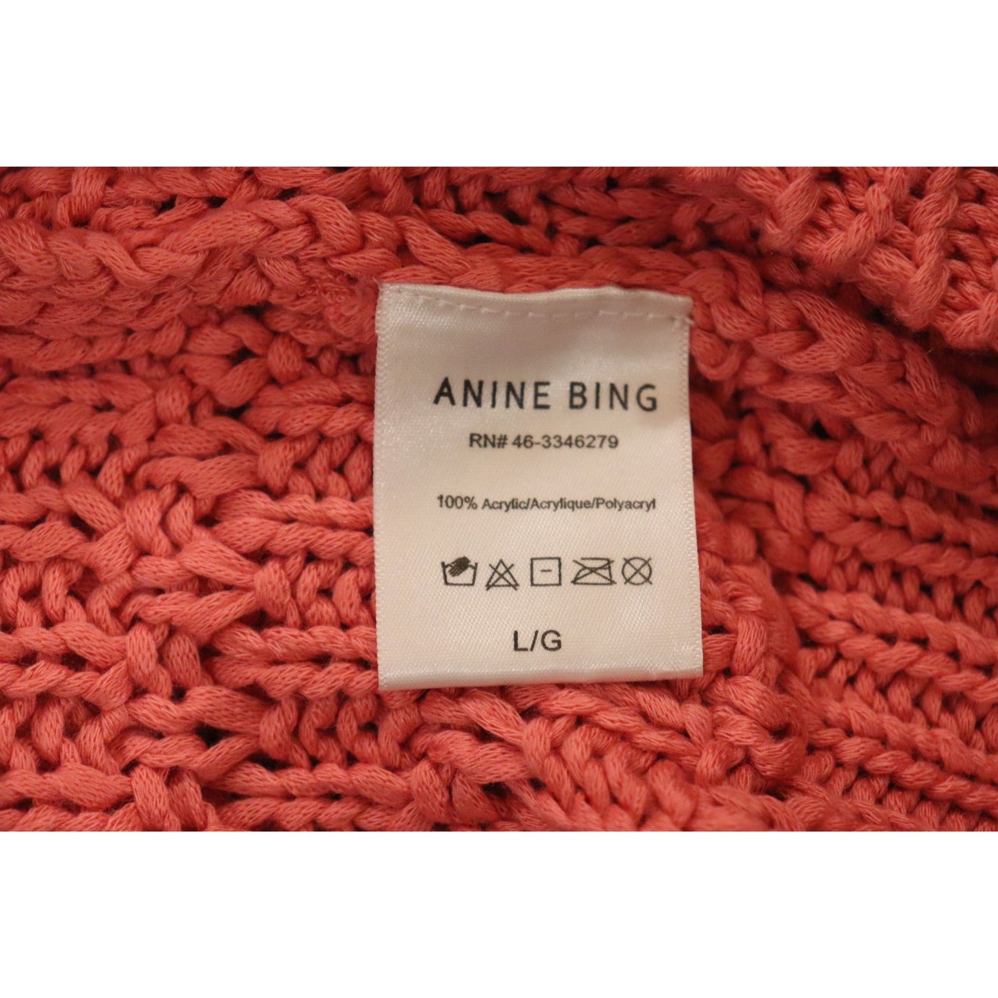 Anine Bing Juliette Sweater, Size Large NWT