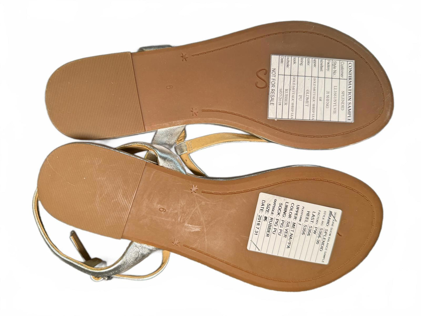 Splendid New Strappy Flat Women's Sandals, Size 6