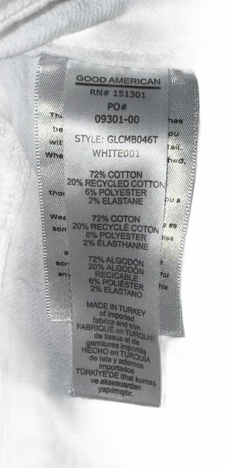 Good American Women's White Flare Jeans Size 2