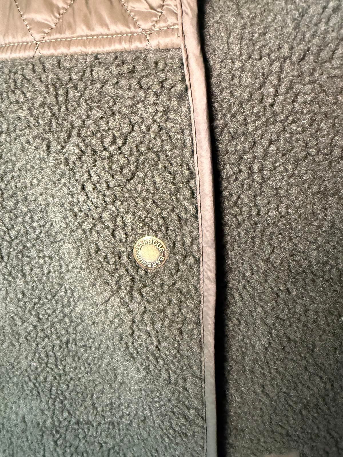 New Women’s Barbour Aspen Faux Fur Coat, Size 2XL