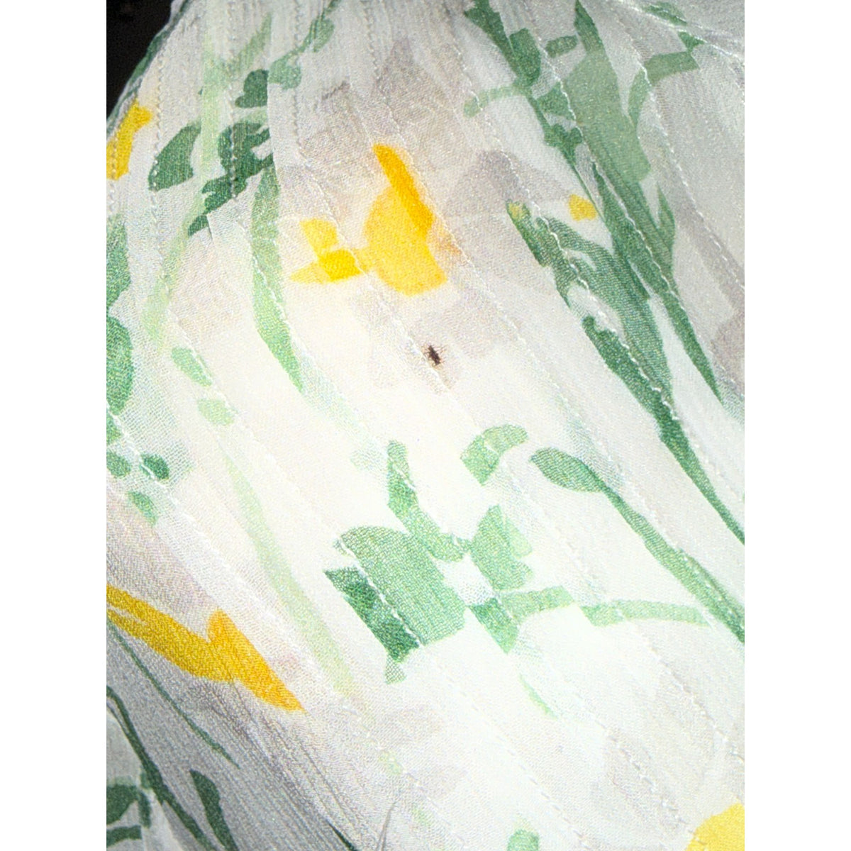 Veronica Beard Floral Blouse V-Neck Long Sleeve, Size 4 (very oversized fits size 8)