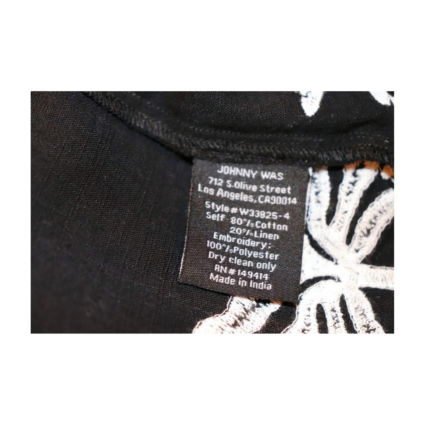 Johnny Was Workshop Relaxed Kimono Sleeve Dress, Small NWOT
