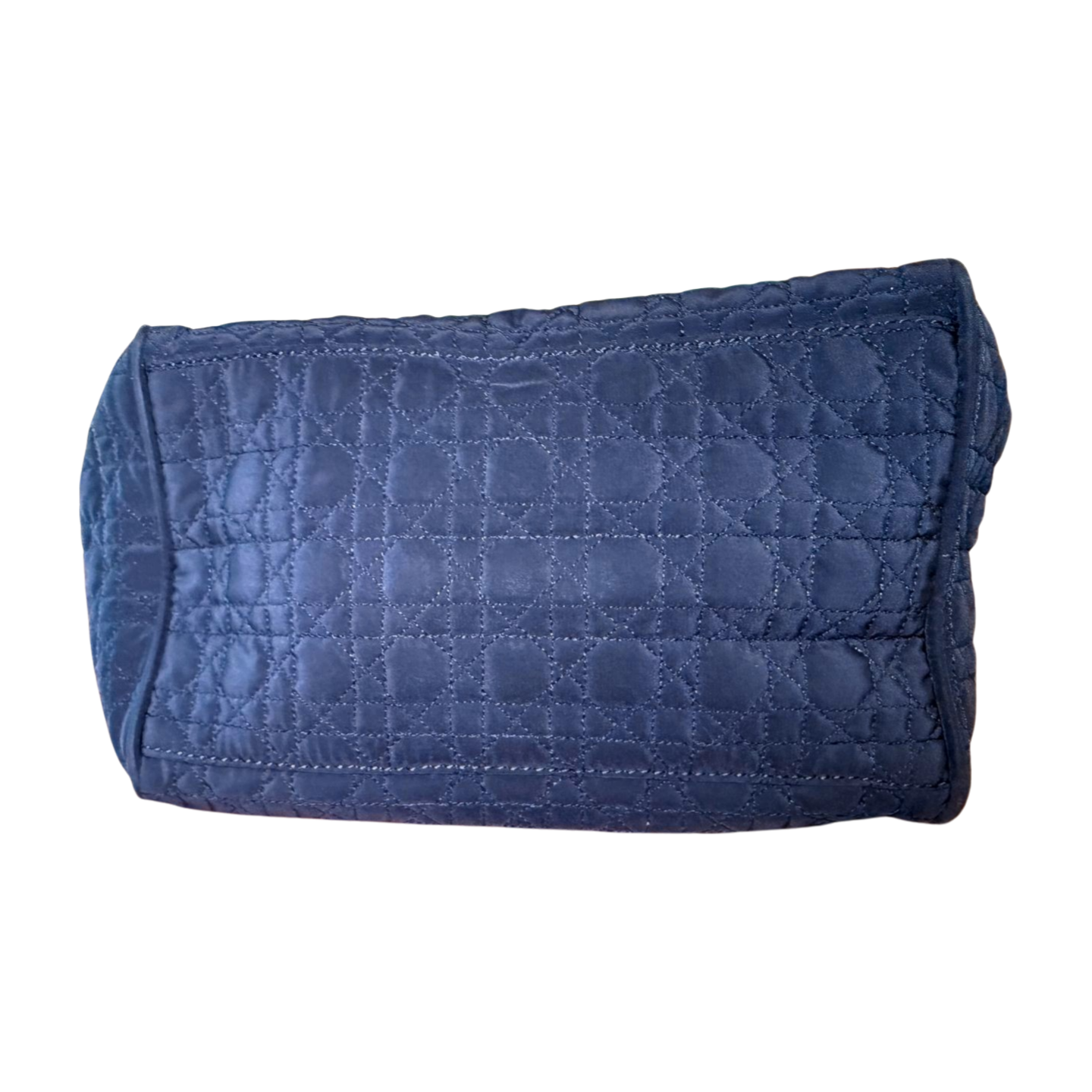 Lady Dior Cannage Medium Quilted Nylon Handbag