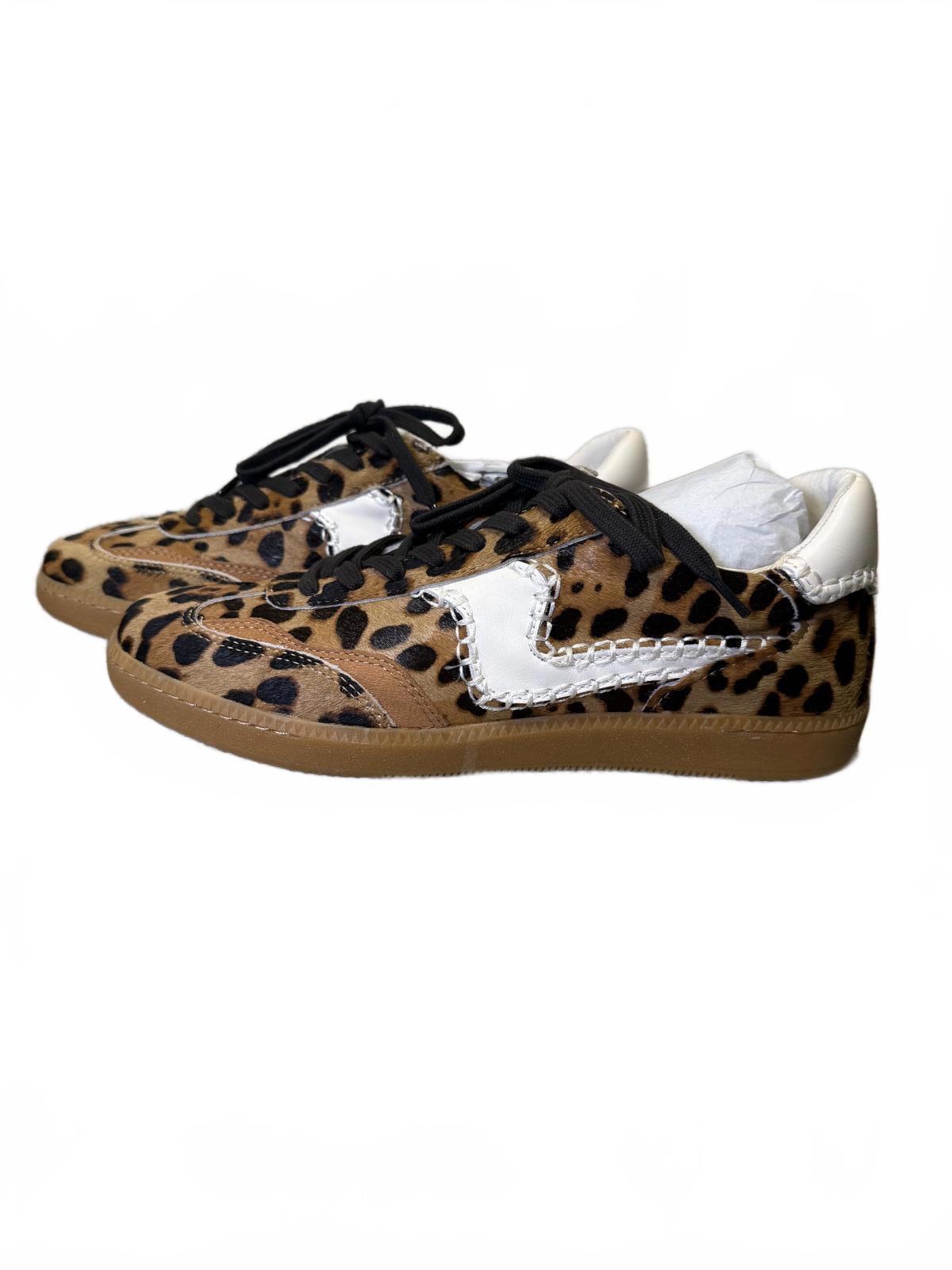 Dolce Vita “Notice” Leopard Calf Hair Sneakers – Size 9.5 (new)